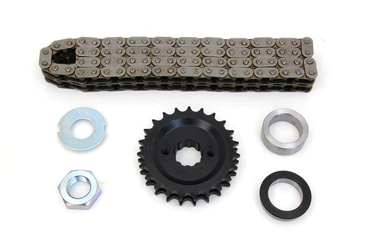 23 Tooth Sprocket And Primary Chain Kit For Harley-Davidson FL 1955-1969