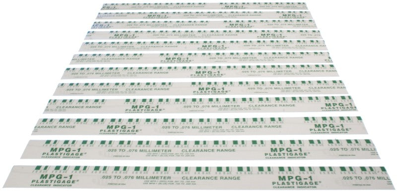 Plastigage verde Clevite Plastigage - Paquete de 12