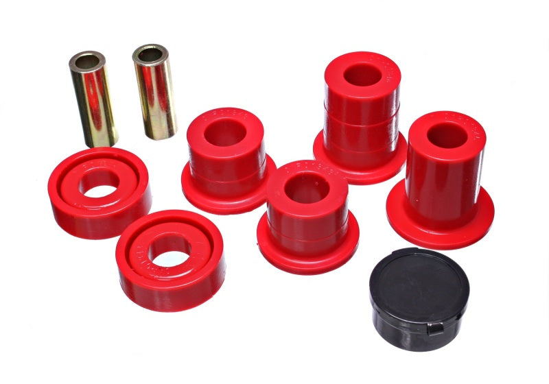 Soporte de diferencial delantero Energy Suspension 07-10 Chevy K2500/3500HD - Rojo