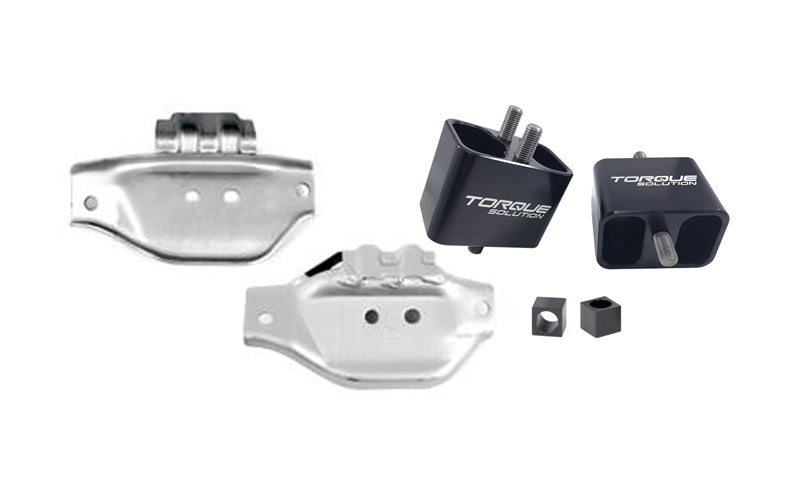 Torque Solution Solid Engine Mounts: Fits Subaru WRX 2015+ / Forester XT 2014+