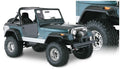 Bushwacker 59-83 Jeep CJ5 Cutout Style Flares 4-tlg. - Schwarz