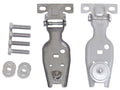 Kentrol 07–18 Jeep Wrangler JK Heckklappenscharnier, Paar, blank, grau