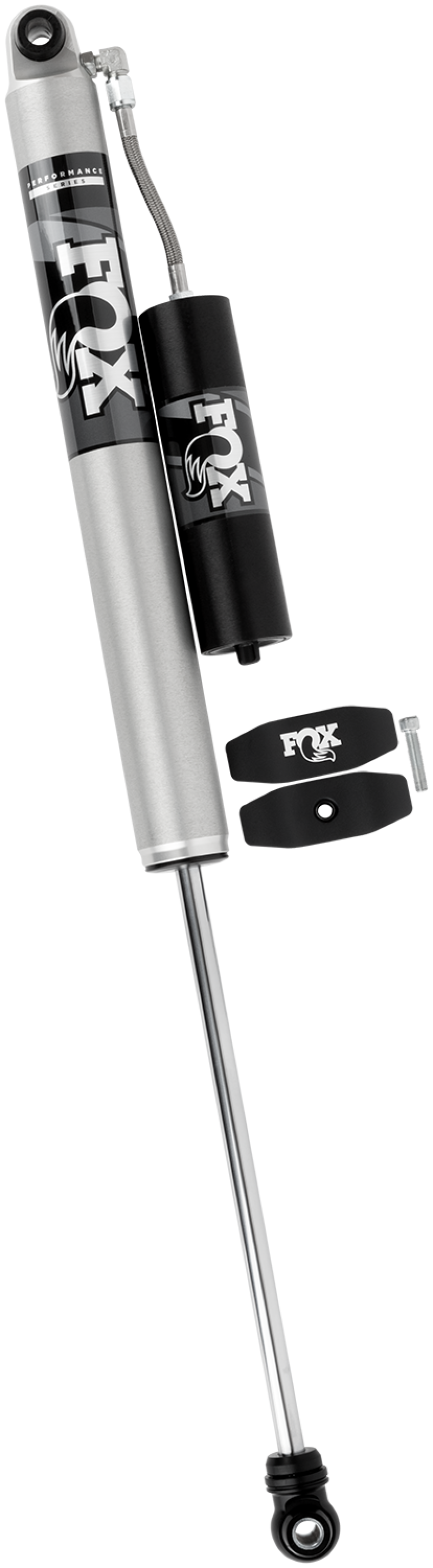 Fox 17–18 Ford F250 2.0 Perf Series Smooth Body Remote Res. Hinterer Stoßdämpfer – 4–6 Zoll Hub