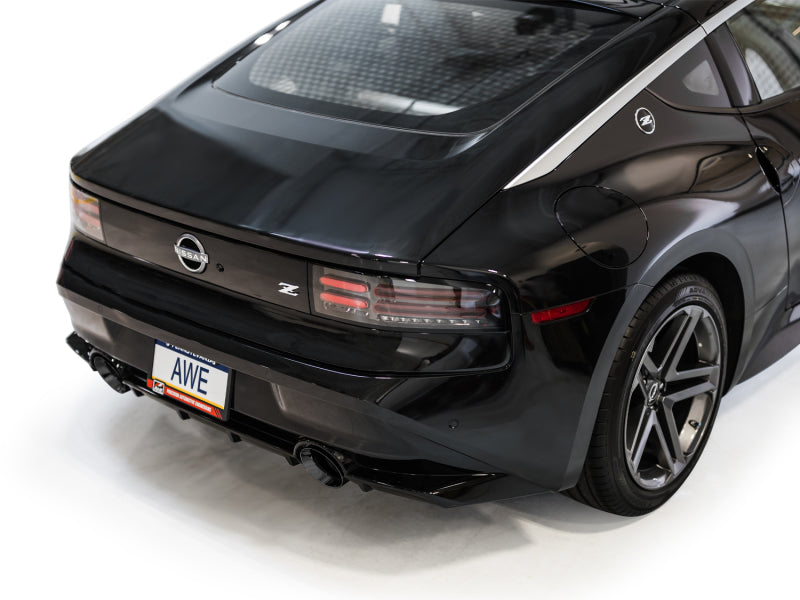 AWE Für 2023 Für Nissan Z RZ34 RWD Touring Edition Catback Auspuff System w/Diamant Schwarz Tipps