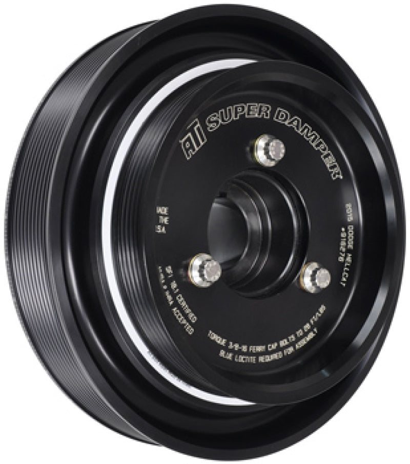 ATI-Dämpfer – 6,78 Zoll – Aluminium – 6 Grv – Dodge – 2011+ – VVT – 6 Prozent Außendurchmesser – 5,7 l und 6,4 l Hemi – 3 Ringe
