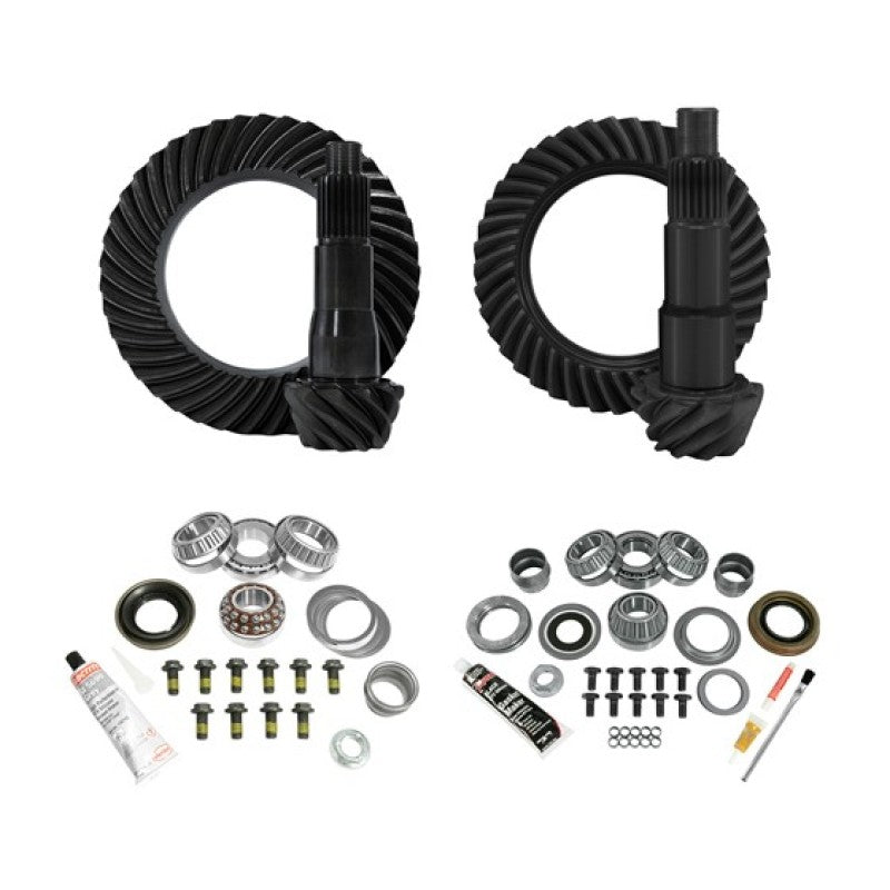 Yukon Complete Gear and Kit Pakage for JL Jeep Non-Rubicon w/ D35 Rear & D30 Front - 4:56 Gear Ratio