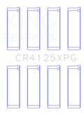 King For Subaru EJ20/EJ22/EJ25 (Suites 52mm Journal Size).0.25 Oversized Tri-Metal Perf Rod Bearing Set