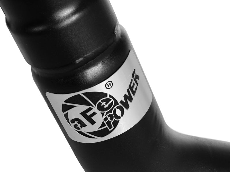 Tubo de intercooler BladeRunner aFe, lado frío, 3-1/2 pulg.-3 pulg., Ford F-150 V6-3.5L (tt) Ecoboost 11-14