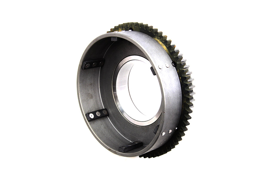 BDL 47E 11mm belt drive replacement rear pulley will accept a 1-1/2" belt and is for kick and electric start model belt drives