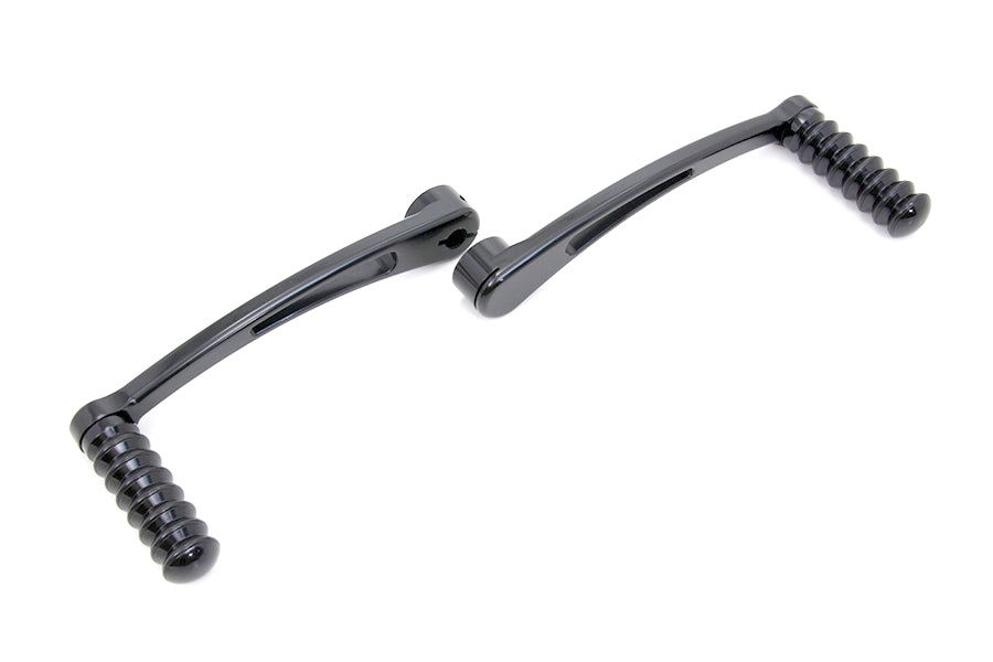 Black Heel Toe Shifter Lever Set For Harley-Davidson Touring