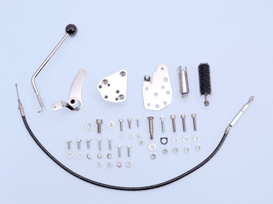 Chrome Jockey Shifter And Clutch Pedal Kit For Harley-Davidson Softail