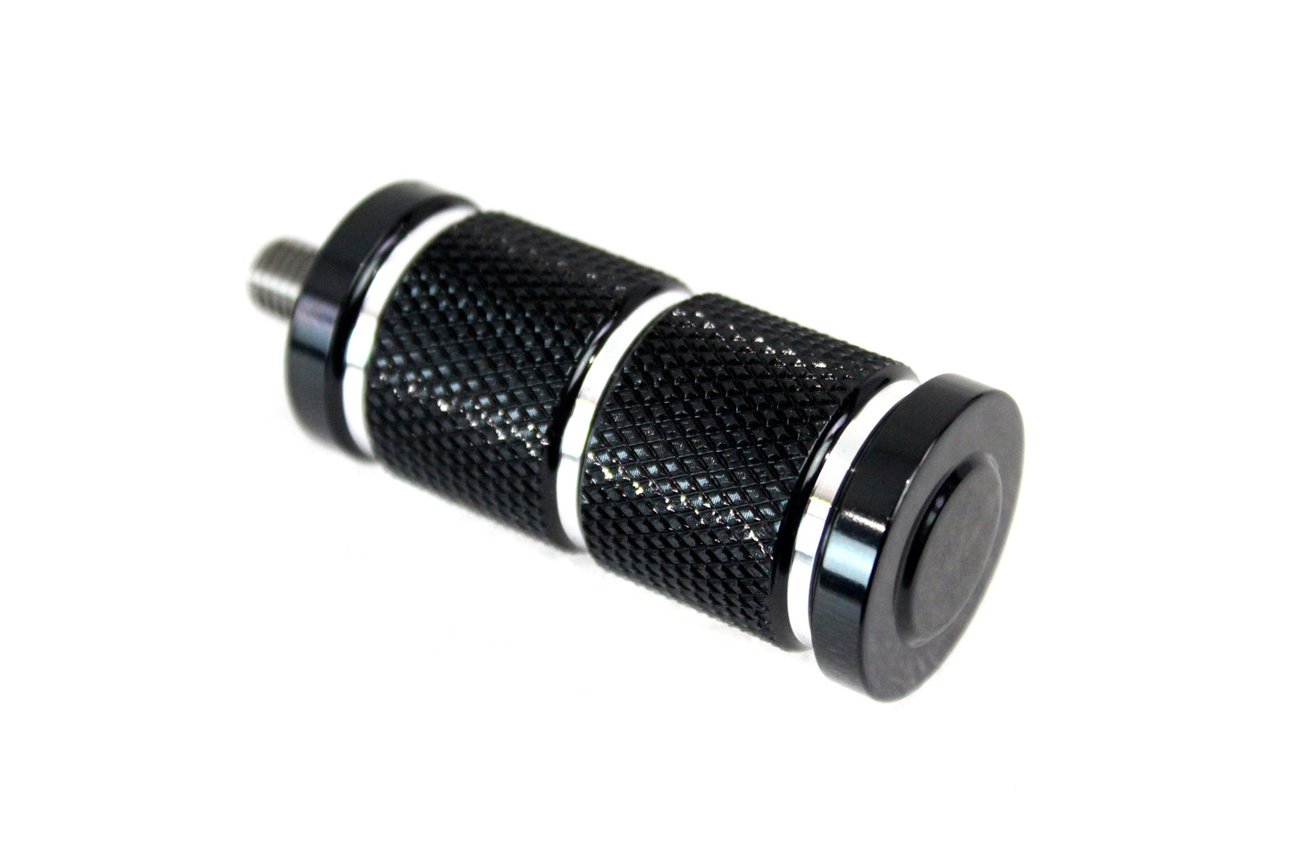 Black Contrast Cut Billet Shifter Peg For Harley-Davidson