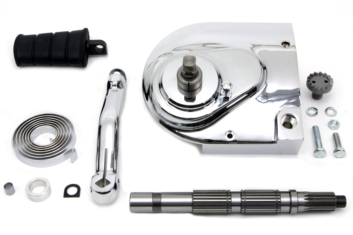 Kick Starter Conversion Kit Chrome For Harley-Davidson Sportster 1991-2003