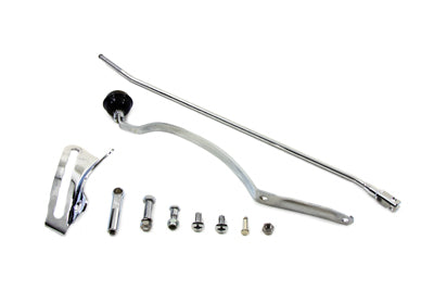 Chrome Tank Hand Shifter Control Kit For Harley-Davidson 1936-1946