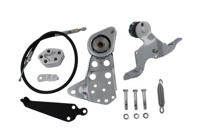 Rocker Foot Clutch Cable Kit For Harley-Davidson Softail FXST 1986-1999