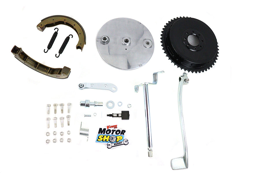 Rear Brake Drum Kit For Harley-Davidson Sportster Ironhead 1957-1974