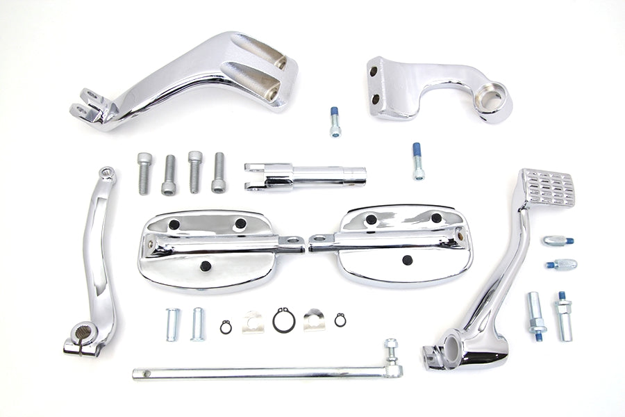 Further Forward Mid-Control Kit Chrome For Harley-Davidson Sportster