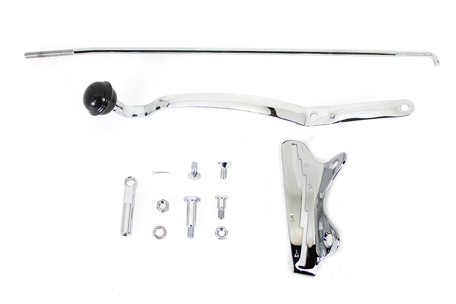 Left Side Tank Hand Shifter Lever Control Kit For Harley-Davidson 1936-1946