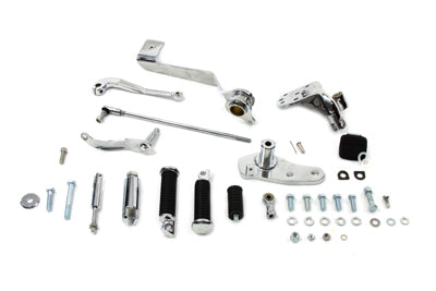 Chrome Forward Control Kit For Harley-Davidson Softail FXST 1990-1999