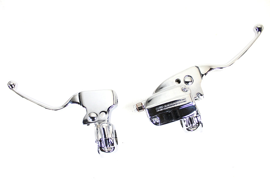 Kit de control de manillar cromado para Harley-Davidson Touring 2008-2013