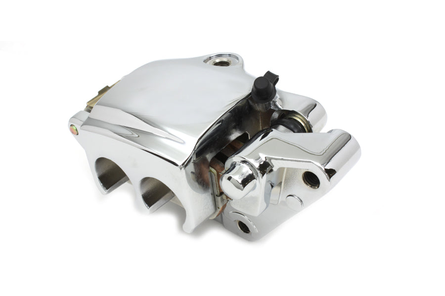 Chrome Front Brake Caliper Left Side For Harley-Davidson Sportster 2007-2013