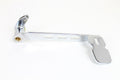 1" Extended Slotted Chrome Brake Pedal For Harley-Davidson Touring 2008-2013
