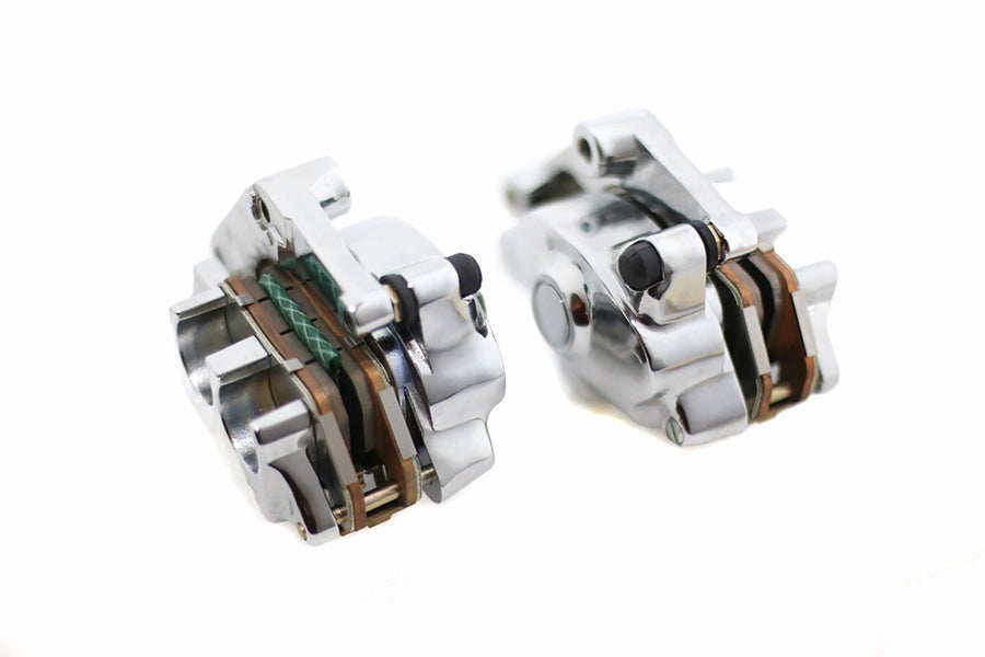 Front Brake Caliper Set For Harley-Davidson Sportster 2000-2009