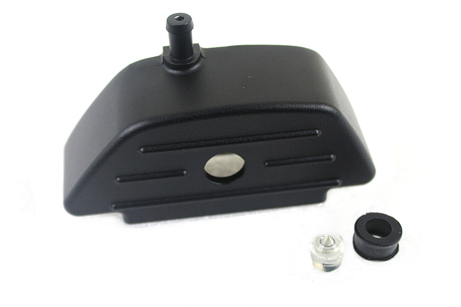 Depósito del cilindro maestro del freno trasero negro para Harley-Davidson 1986-2000