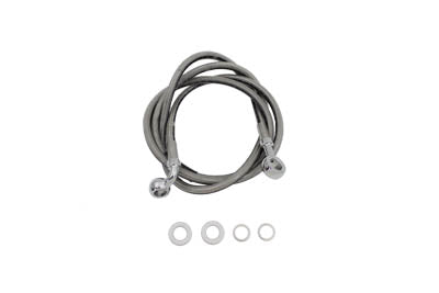 Stainless Steel 52" Front Brake Line For Harley-Davidson Softail 1984-1998