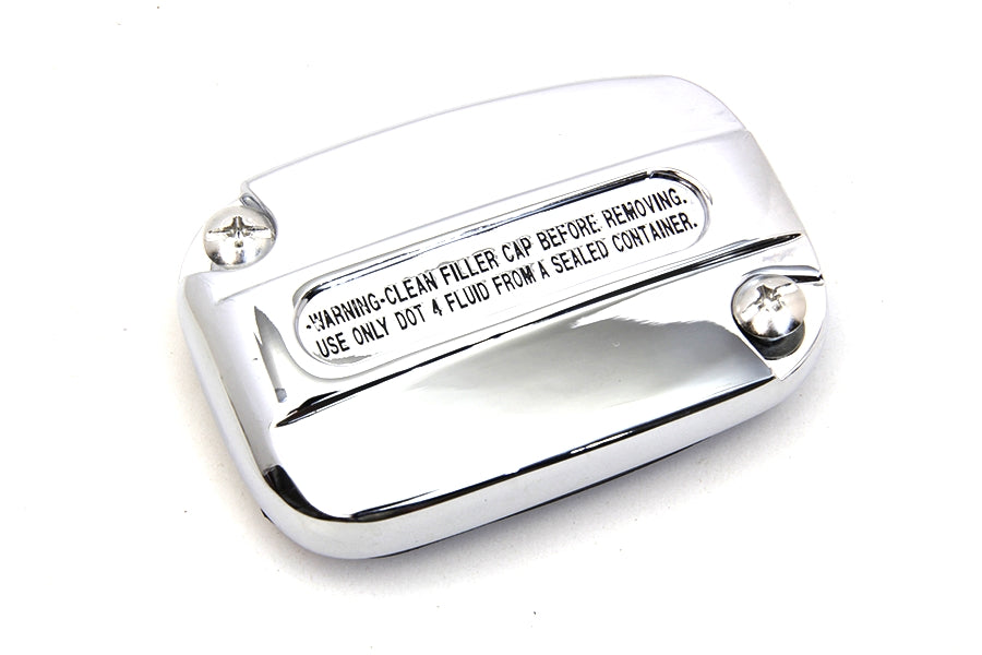 Chrome Front Clutch Master Cylinder Cover For Harley-Davidson Touring