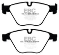 EBC 10+ BMW 535i 3.0 Turbo (F10) Redstuff Front Brake Pads