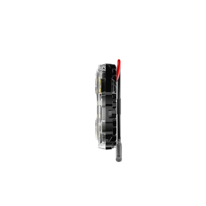 Luz LED para accesorios KC HiLiTES Cyclone V2 de 2,2 pulgadas, haz de luz de 5 W (individual), lente transparente