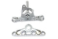 Chrome Triple Tree Set For Harley-Davidson 1980-1987