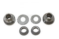 Stainless Steel 3º Raked Fork Neck Cup Kit For Harley-Davidson 1949-1987