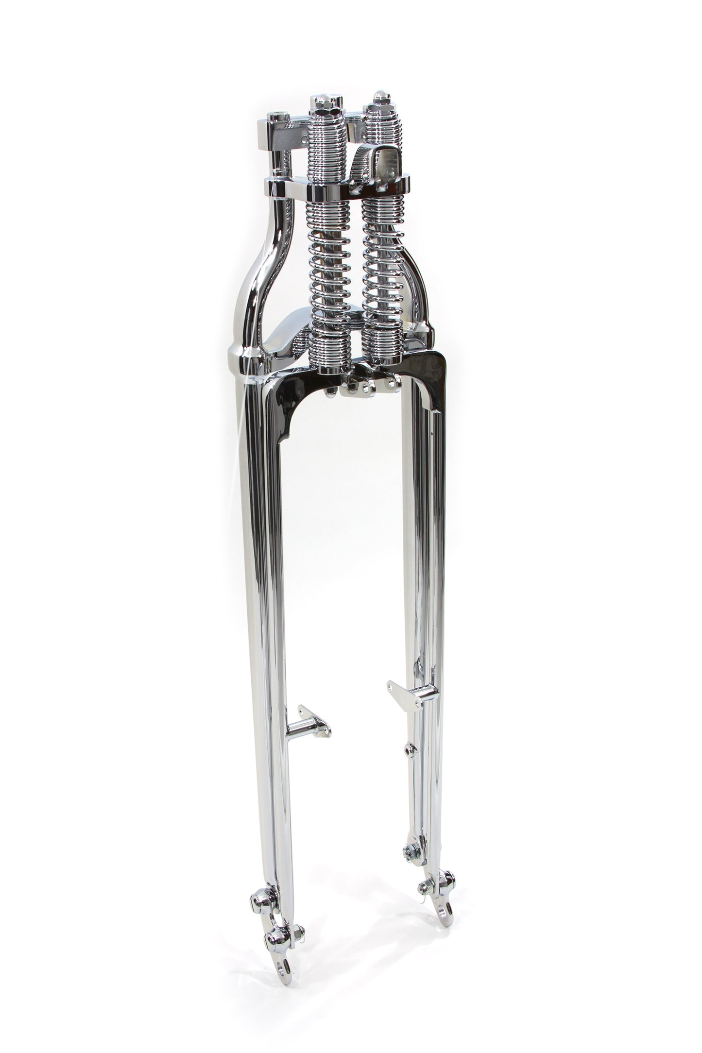 39" Chopper Springer Fork Assembly Kit Chrome For Harley-Davidson