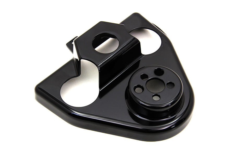 Cubierta de elevador de manillar negro para Harley-Davidson Road King 2003-2013