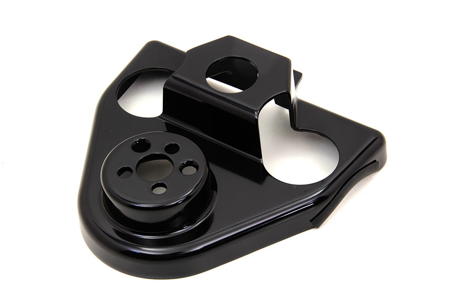 Cubierta de elevador de manillar negro para Harley-Davidson Road King 2003-2013