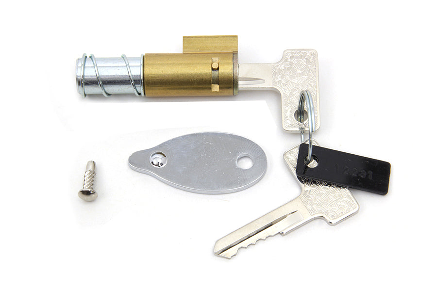 Front Fork Steering Head Lock Assembly For Harley-Davidson 48140-84A