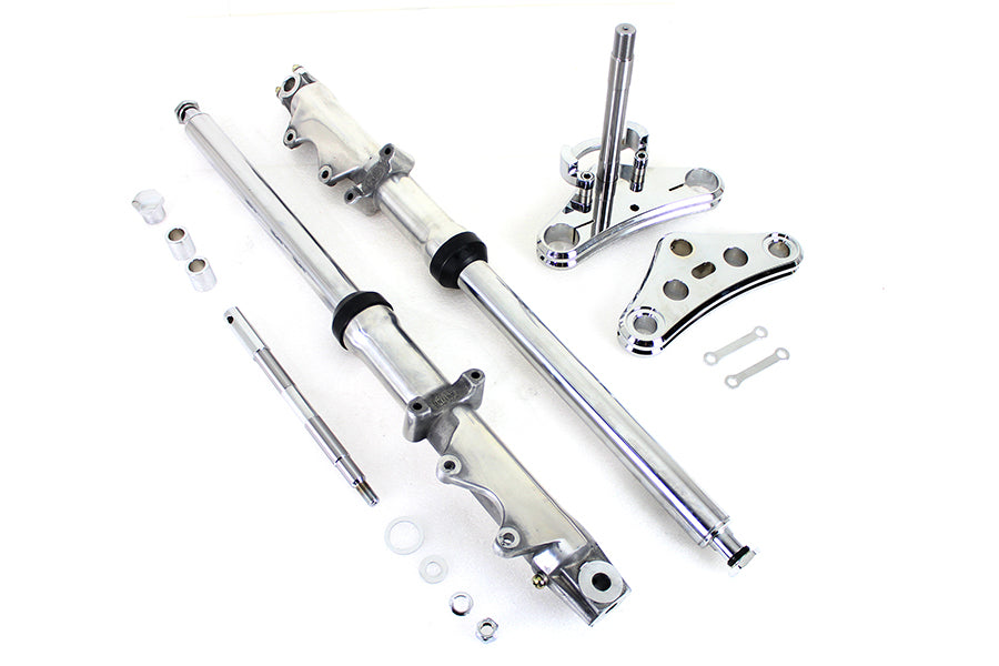 Narrow Glide Front End Fork Slider Assembly For Harley-Davidson 1984-2003