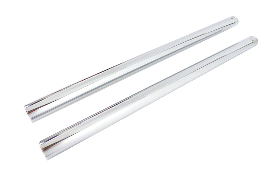 Hard Chrome 49mm Fork Tube Set +6" Over Stock For Harley-Davidson Dyna