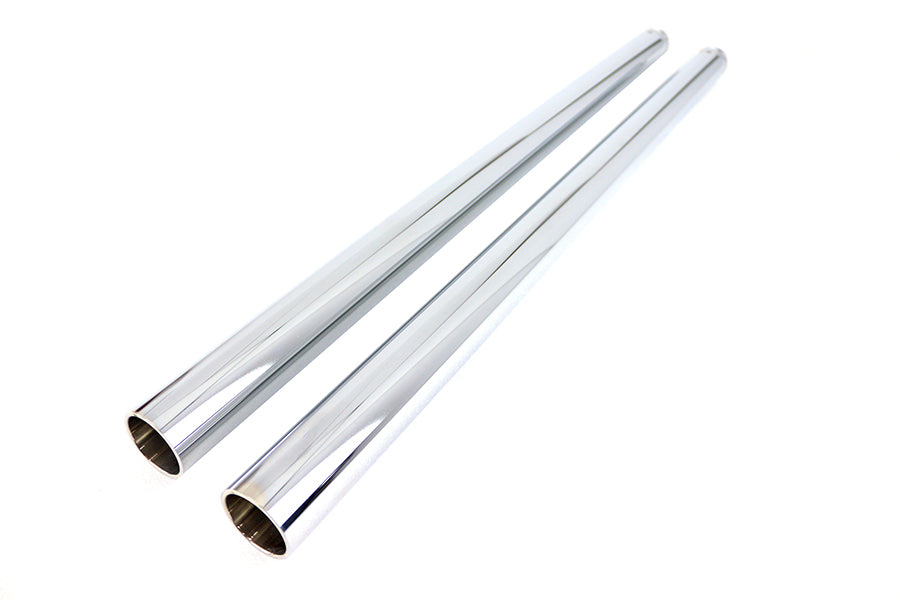 Hard Chrome 49mm Fork Tube Set +6" Over Stock For Harley-Davidson Dyna