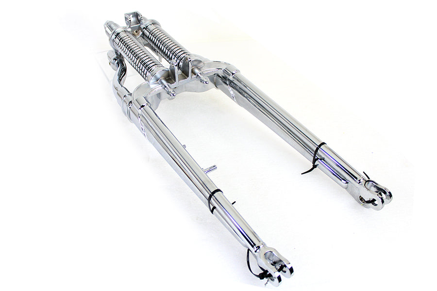 Chrome Fork Assembly For Harley-Davidson Softail Springer FXSTS 1988-2006