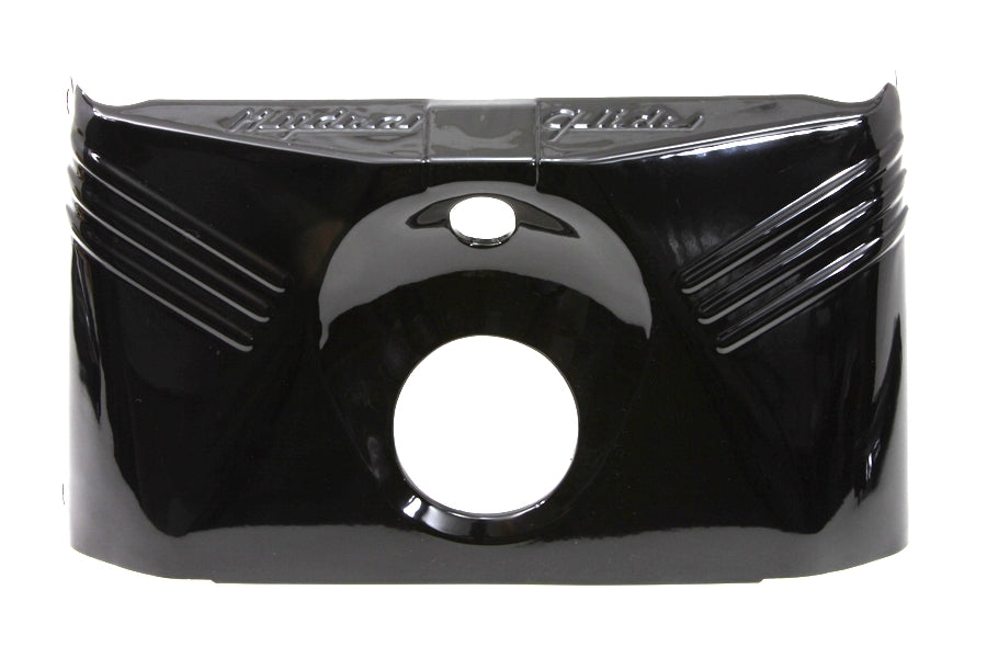 Kit de cubierta de árbol triple réplica Hydra Glide negra Harley-Davidson FLH 1949-1959