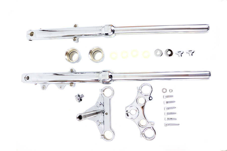 Front End Kit Forks And Triple Tree For Harley-Davidson FXR 1982-1994