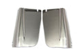 Fork Panel Set For Harley-Davidson Panhead  Rear fork right and left panel set features a polished stainless steel finish Includes right and left sides for the rear of hydraglide fork Replaces OEM: 46281-49, 46273-49 Fits 1949-1959 FL models