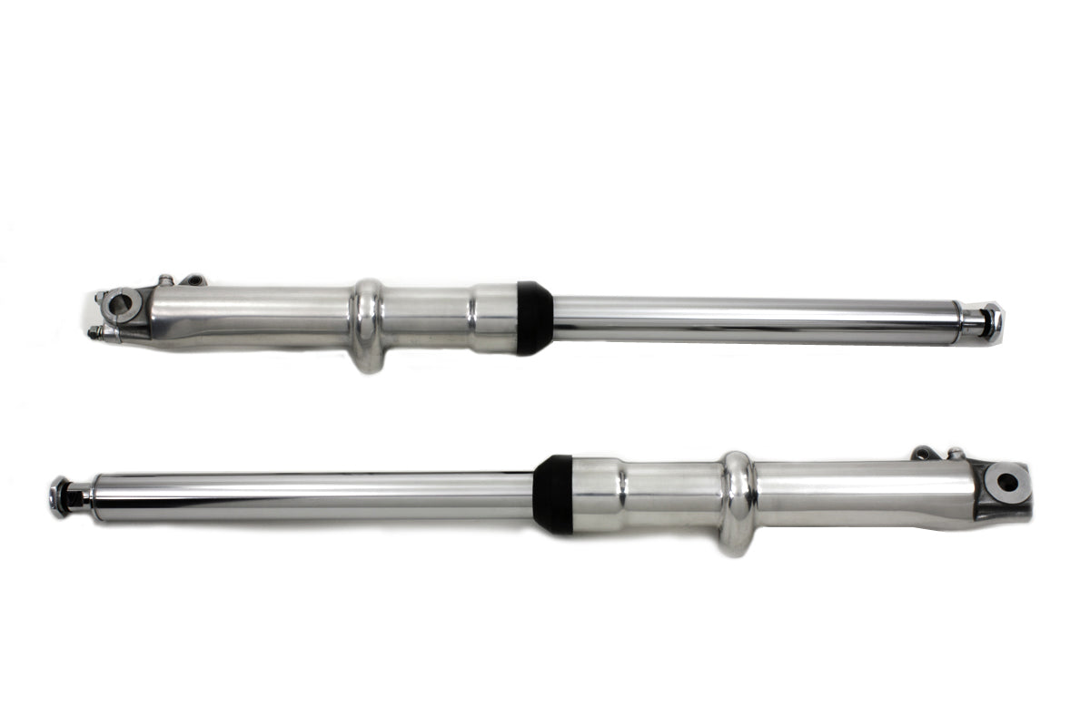 41mm Fork Slider Assembly Polished For Harley-Davidson Shovelhead FX 1980-1983