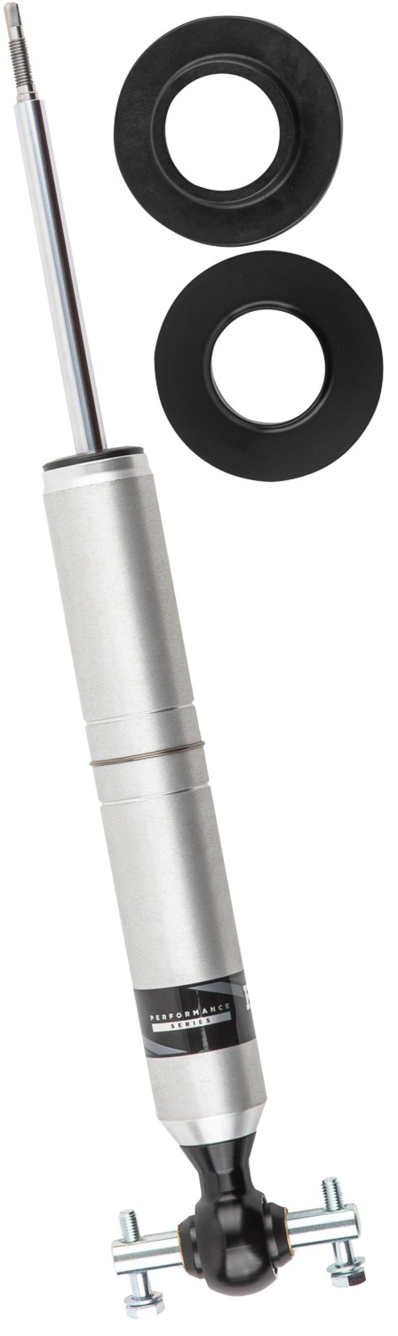 Fox 19-Up GM 1500 Performance Series 2.0 Carrocería delantera lisa Elevación de 0 a 2 pulgadas - Anillo de retención con resorte