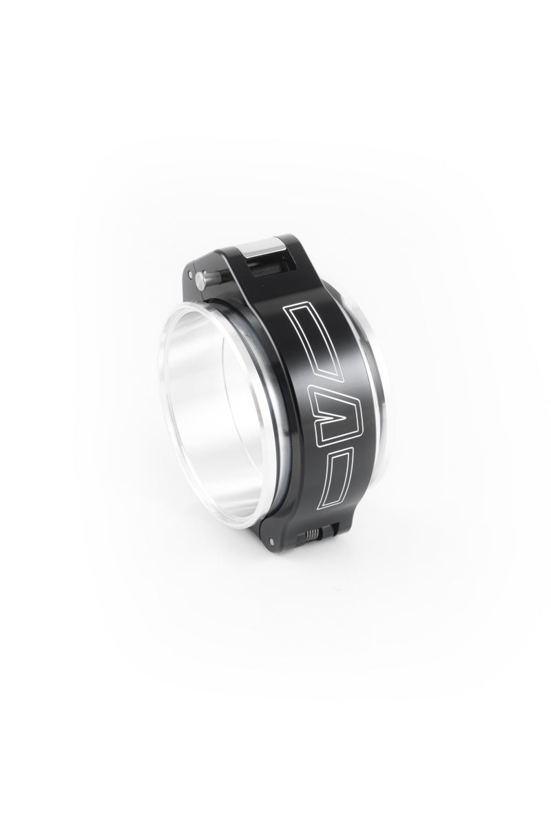 Conjunto de abrazadera HD 2.0 aluminizado de 2,50 in de diámetro exterior, anodizado en negro