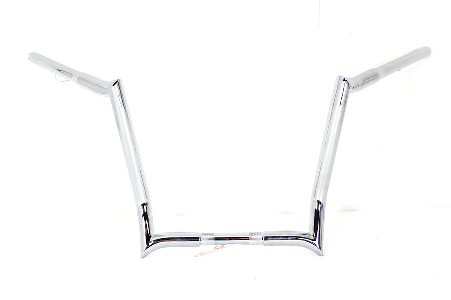 14" Z-Bar Apehanger Handlebar Chrome For Harley-Davidson Touring