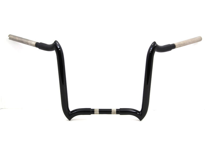 14" Z-Bar Apehanger Handlebar Black For Harley-Davidson Touring